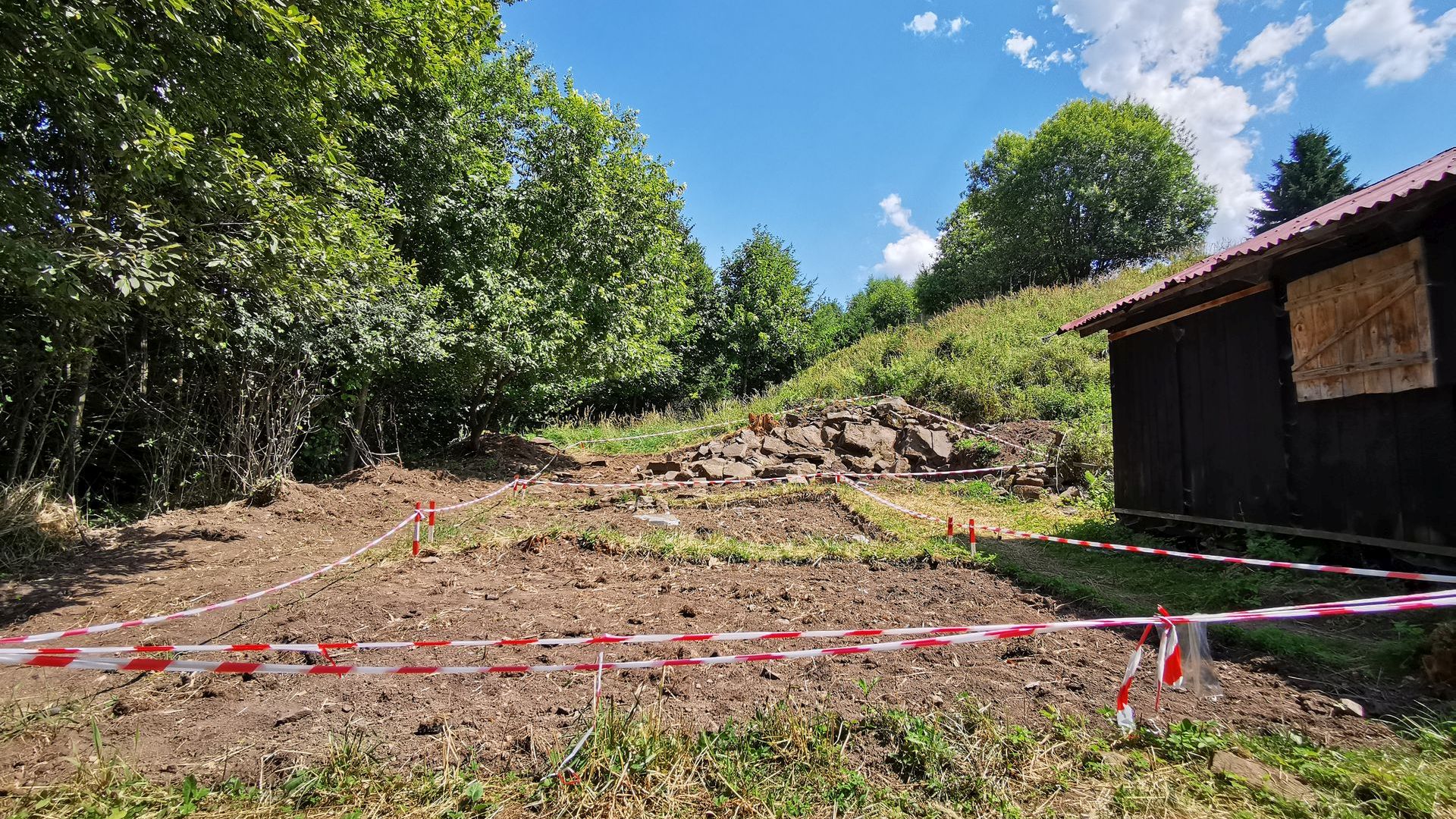 Activități arheologice la Cetatea Zânelor, Covasna
