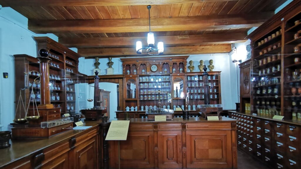 Muzeul Farmaciei, Sibiu - interior