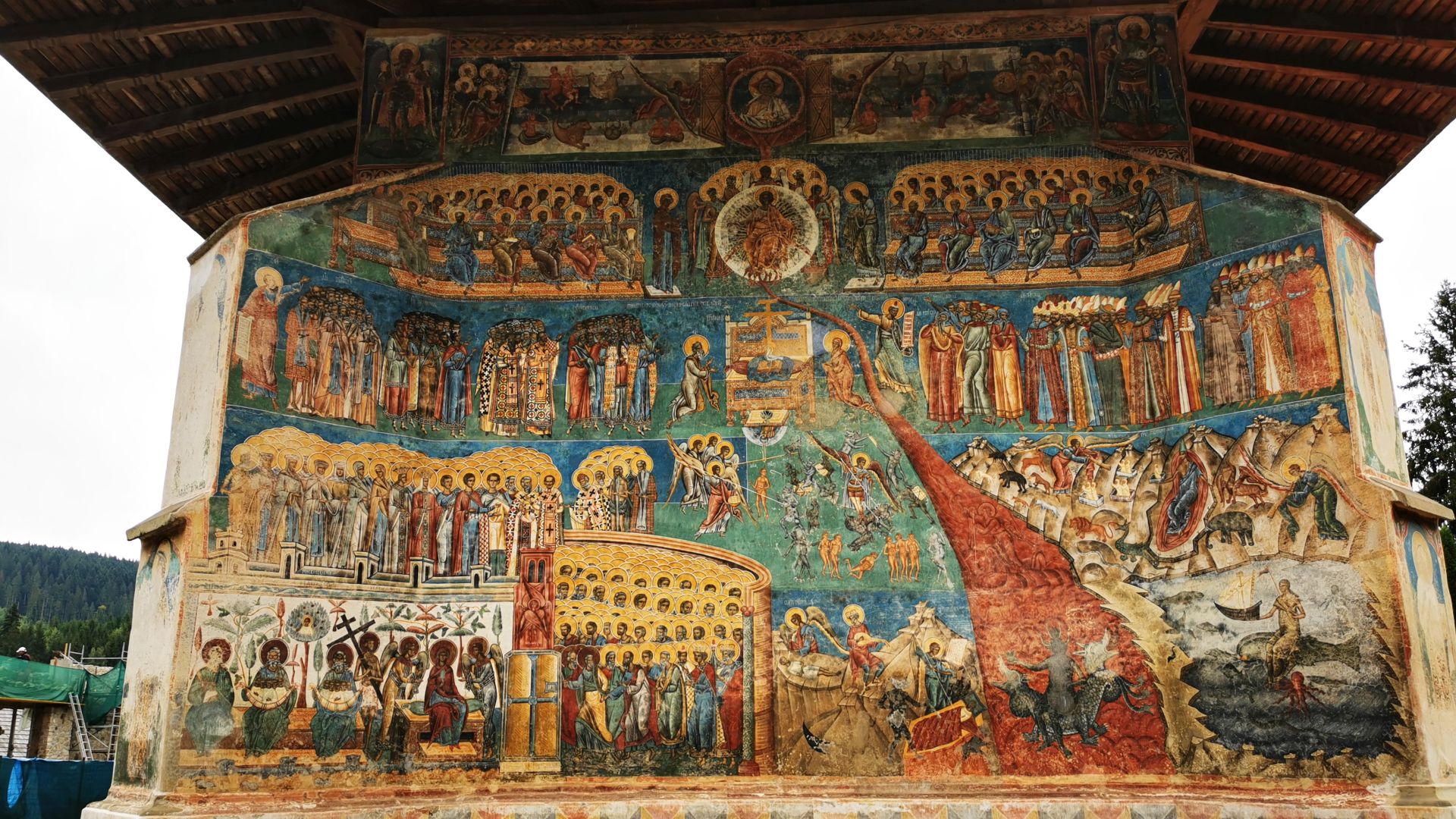 Mânăstirea Voroneț - Judecata de apoi