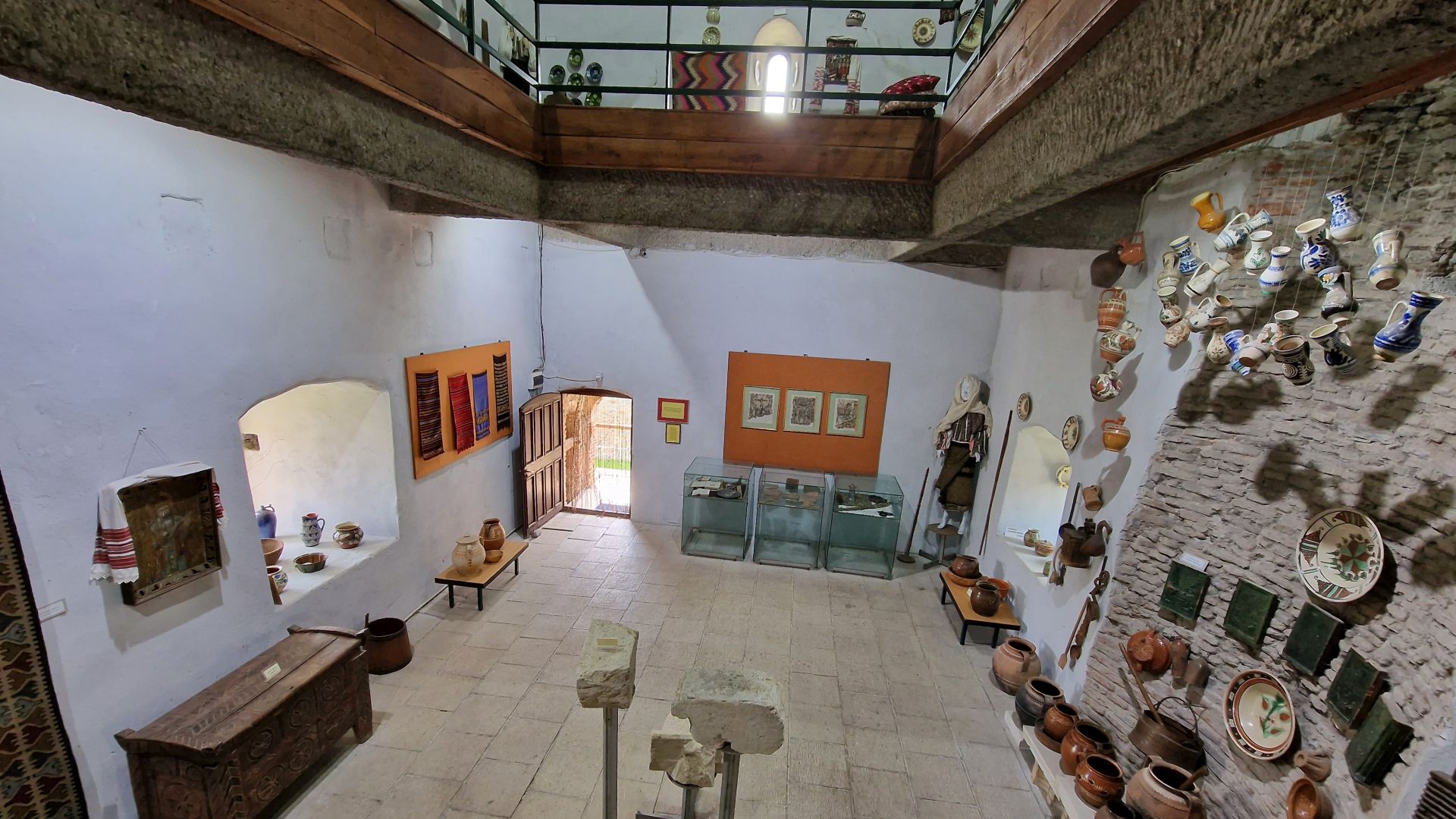 Cetatea Câlnic - interiorul muzeului