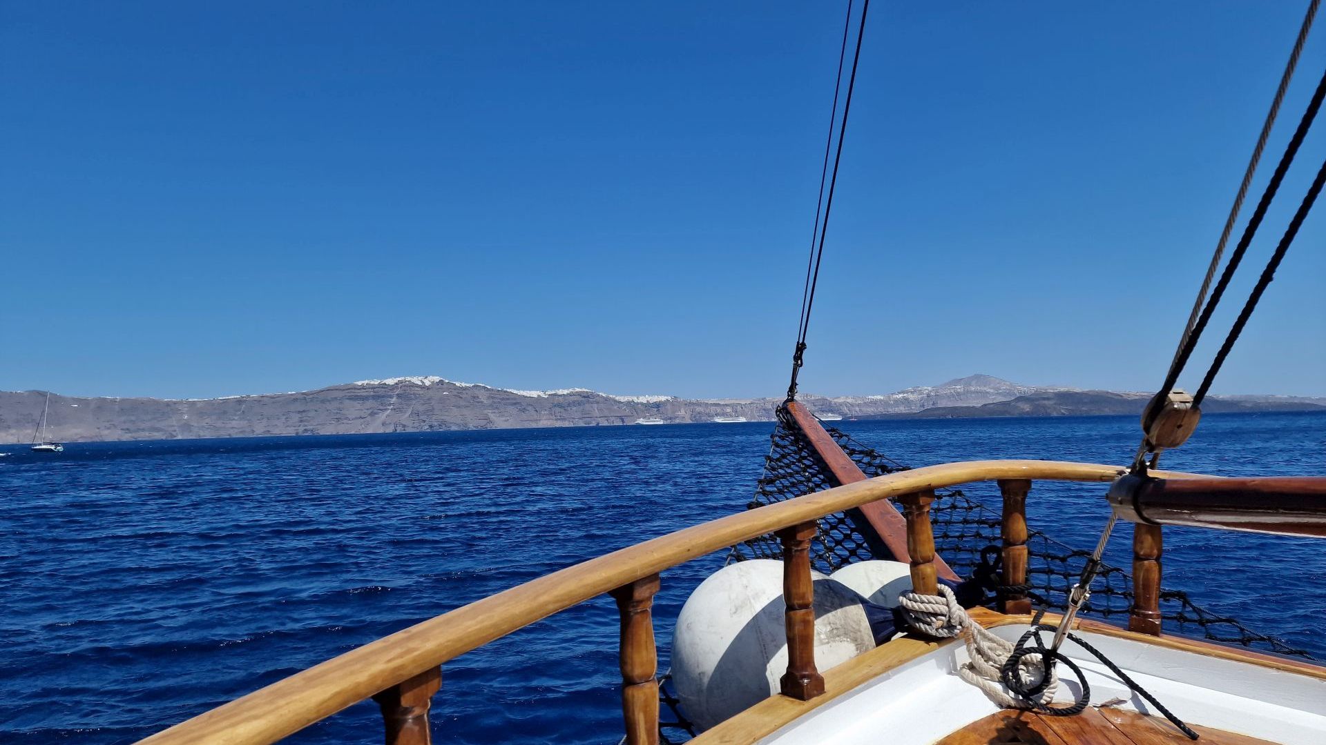 Santorini - boat trip