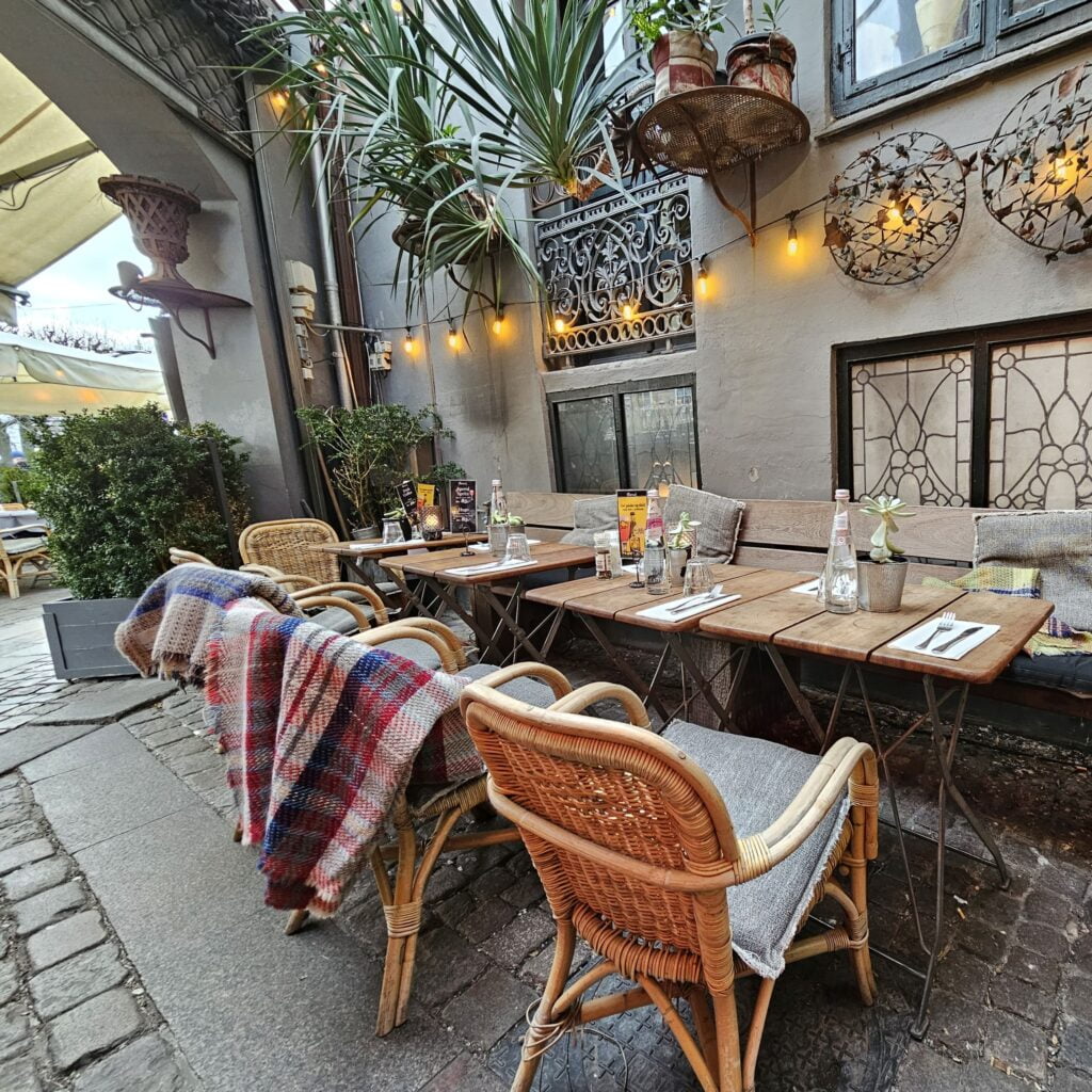 Barock Restaurant, Copenhaga - terasa