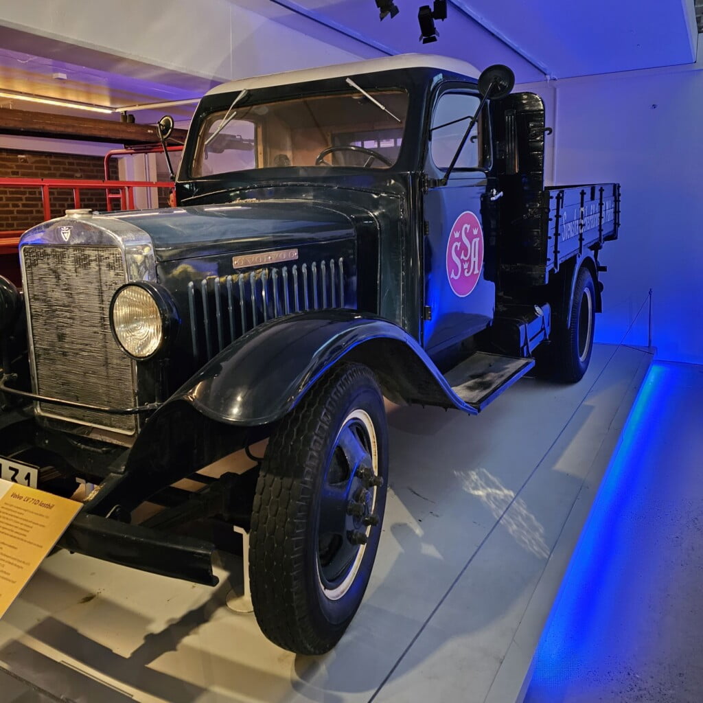 Muzeul Tehnic din Malmö - camion Volvo, evident