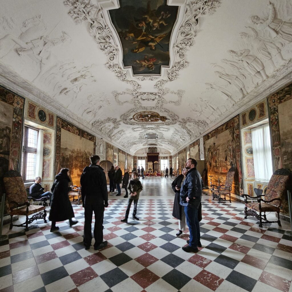 Castelul Rosenborg - sala cavalerilor