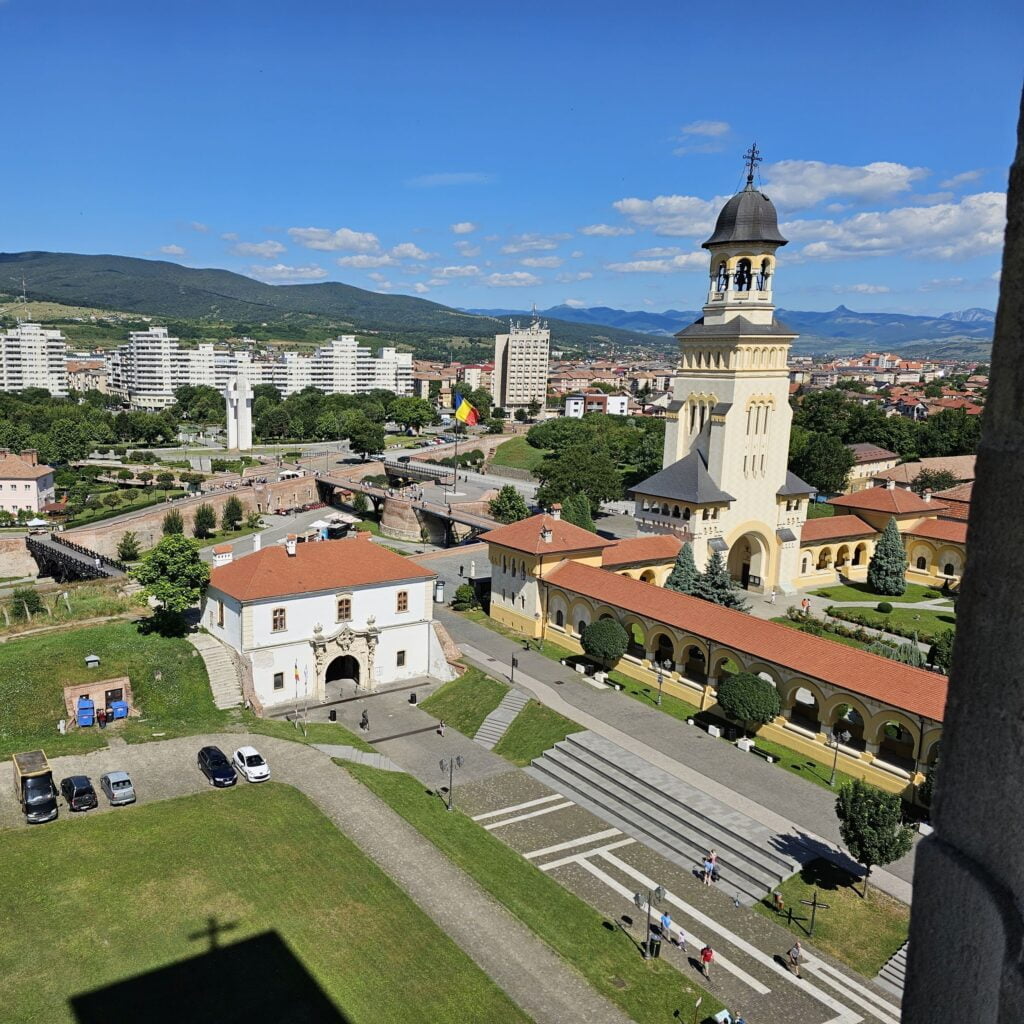 Alba Iulia - Catedrala Sf. Mihail, vedere din turn