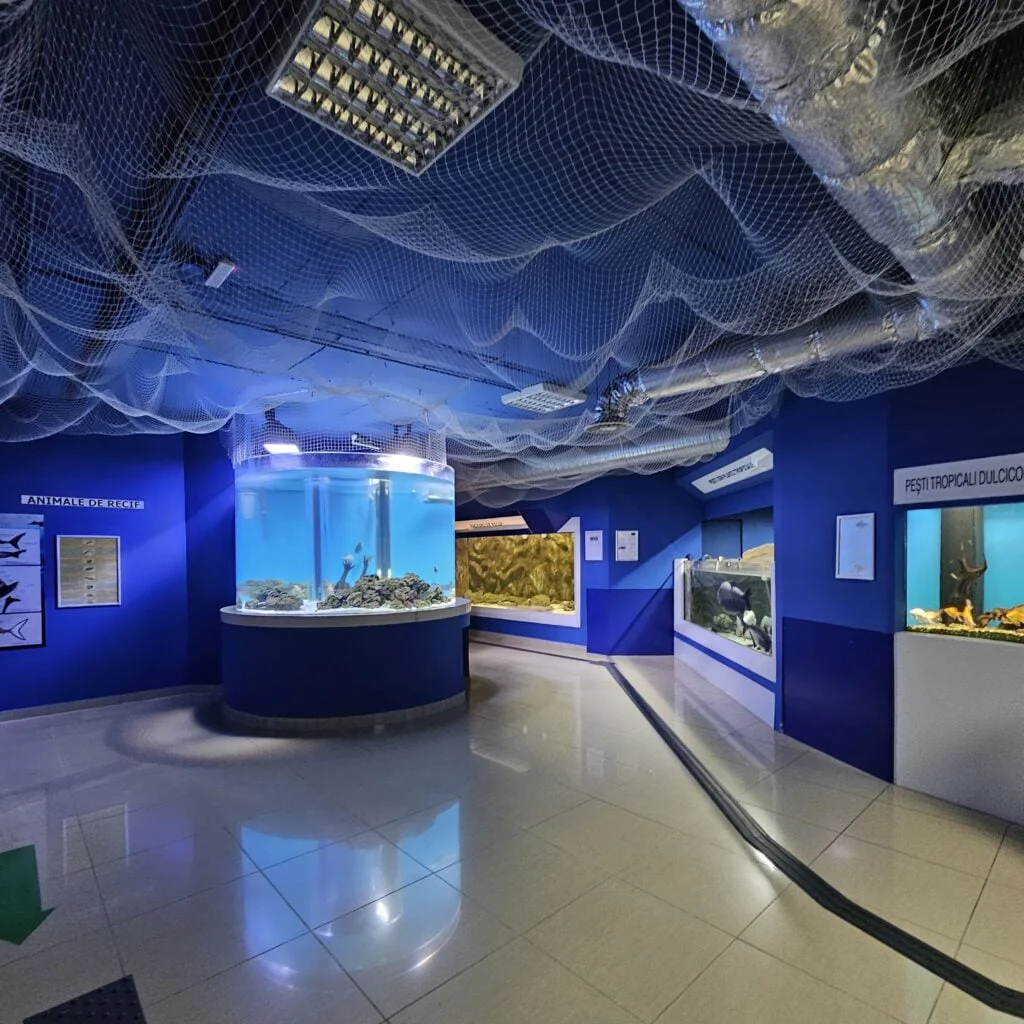 Muzeul Deltei Dunării, Tulcea - acvariu