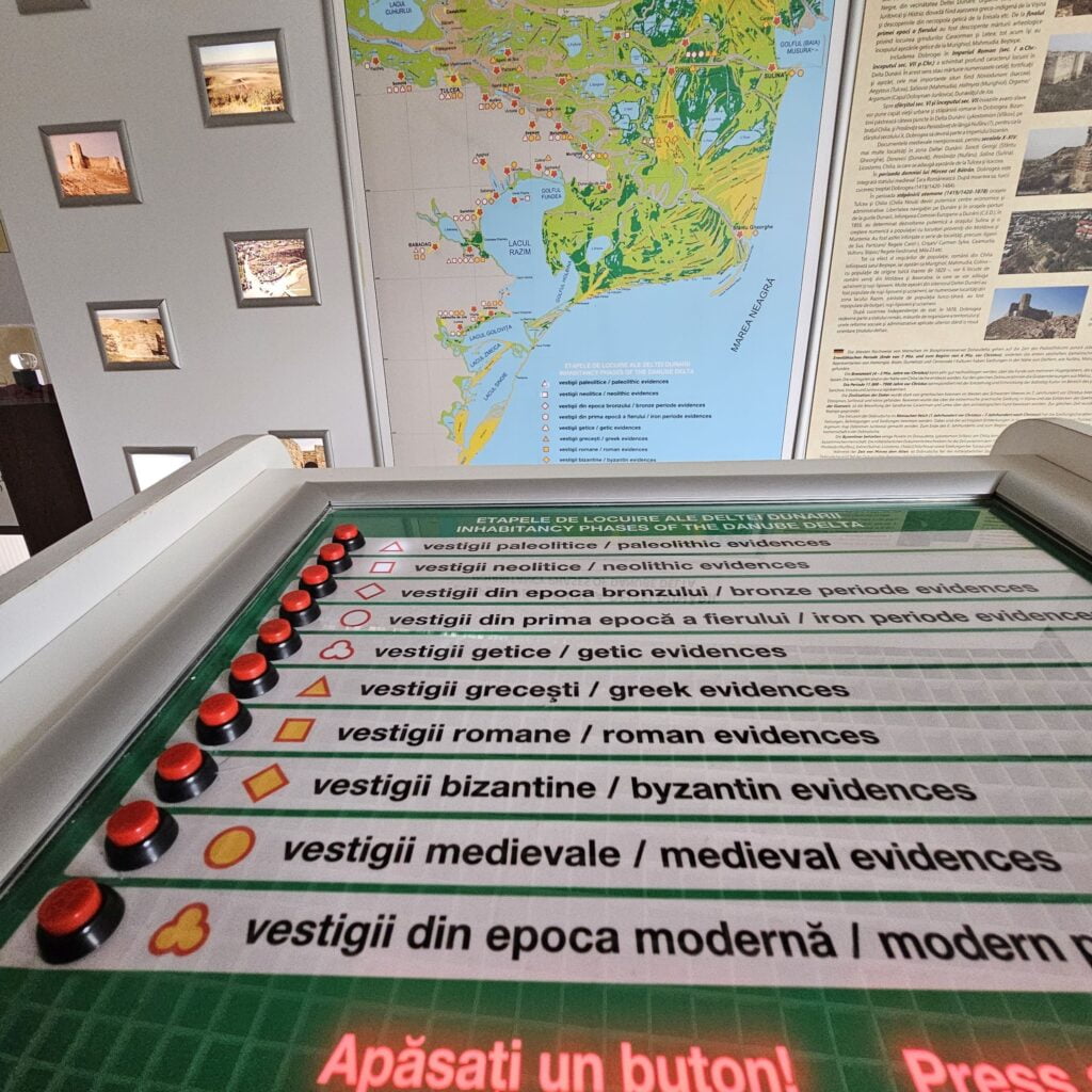 Muzeul Deltei Dunării, Tulcea -display interactiv